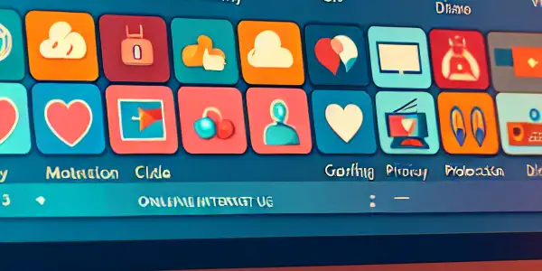 A digital platform showcasing safe and legal animated adult content with community features and privacy protection elements.